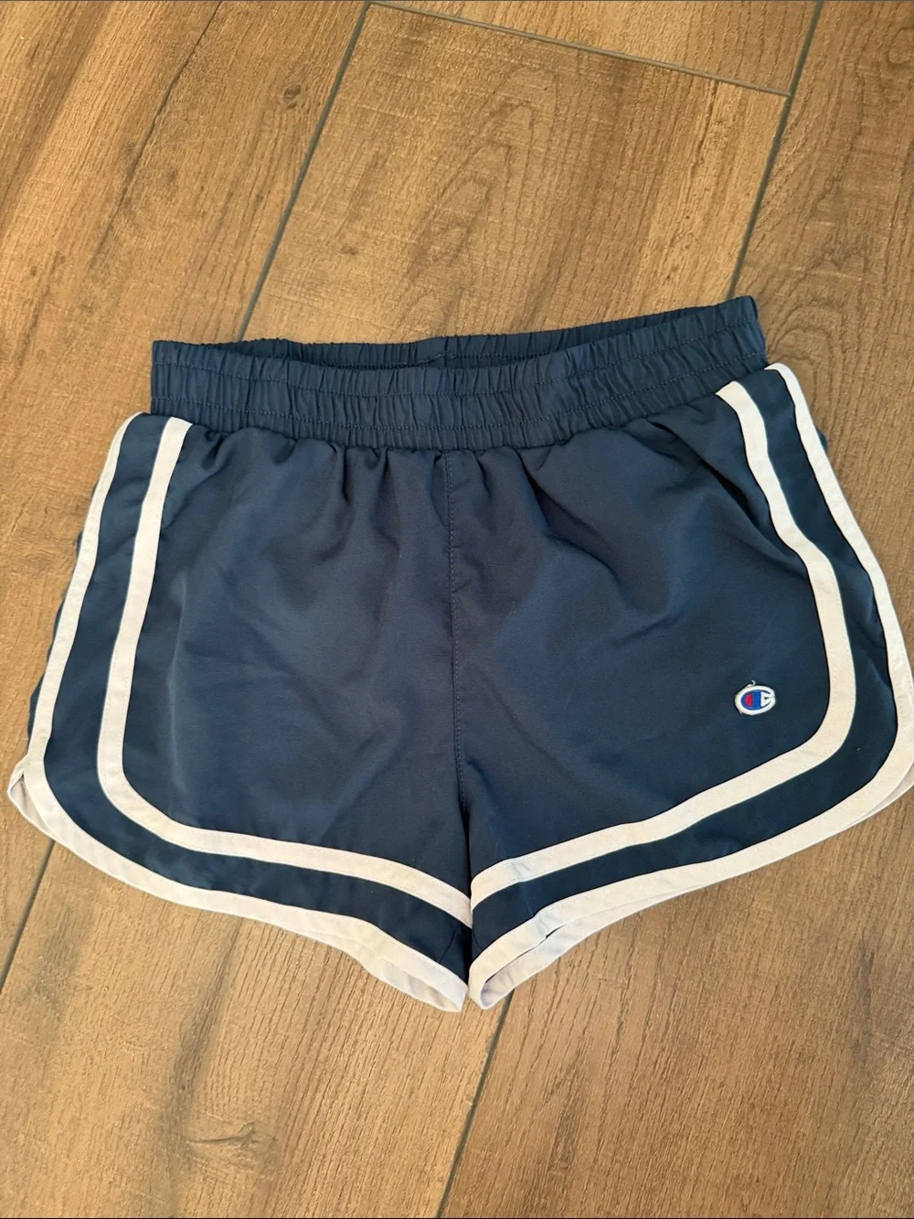 Girls Red, Black & Navy Athletic Shorts - 3 Pack